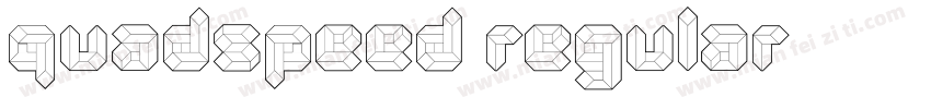 QuadSpeed Regular字体转换